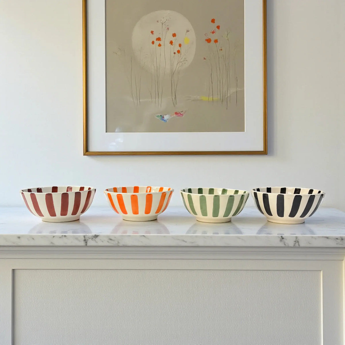 Handmade Moroccan Ceramic Bowl 15 cm | Hand-Painted Artisanal Tableware
