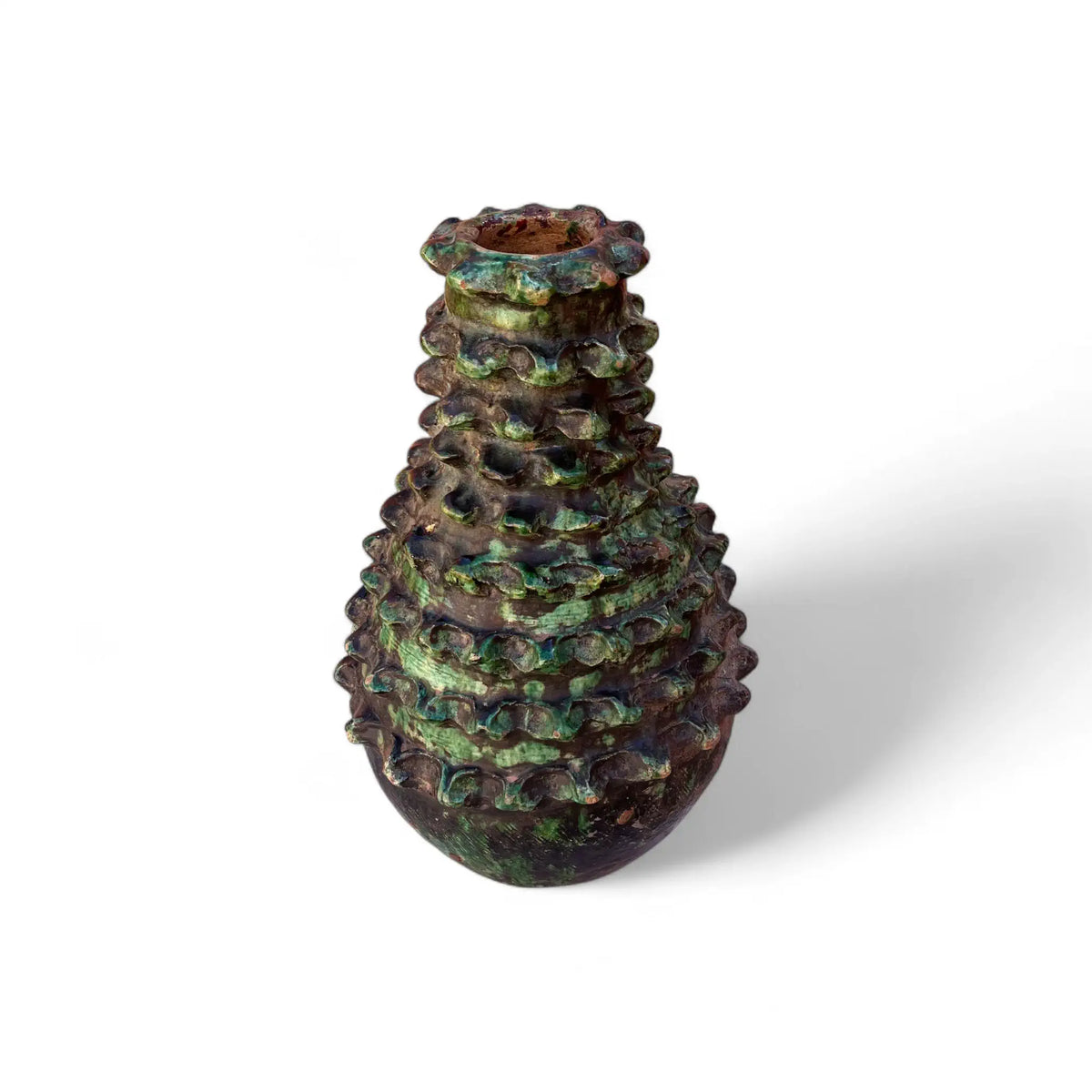 Artisan Handmade Moroccan Tamegroute Almu Vase