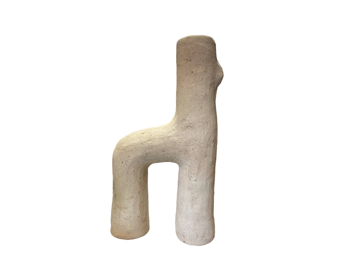 Handmade Unglazed Sculptural Tamegroute Vessel