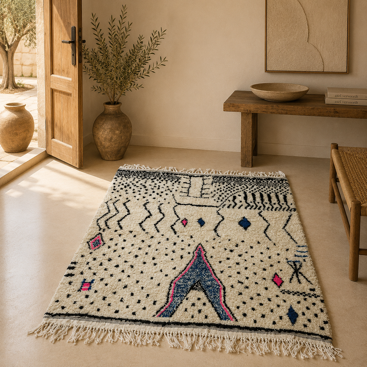 Moroccan Azilal Carpet