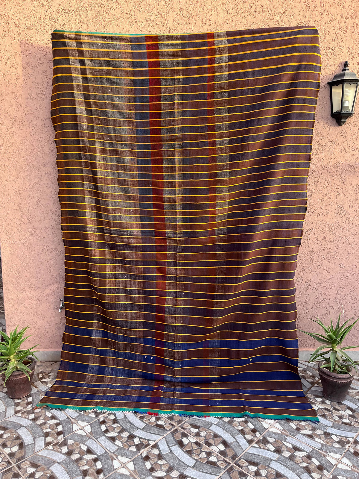 Handwoven Berber Throw & Quilts – A One-of-a-Kind Moroccan Treasure