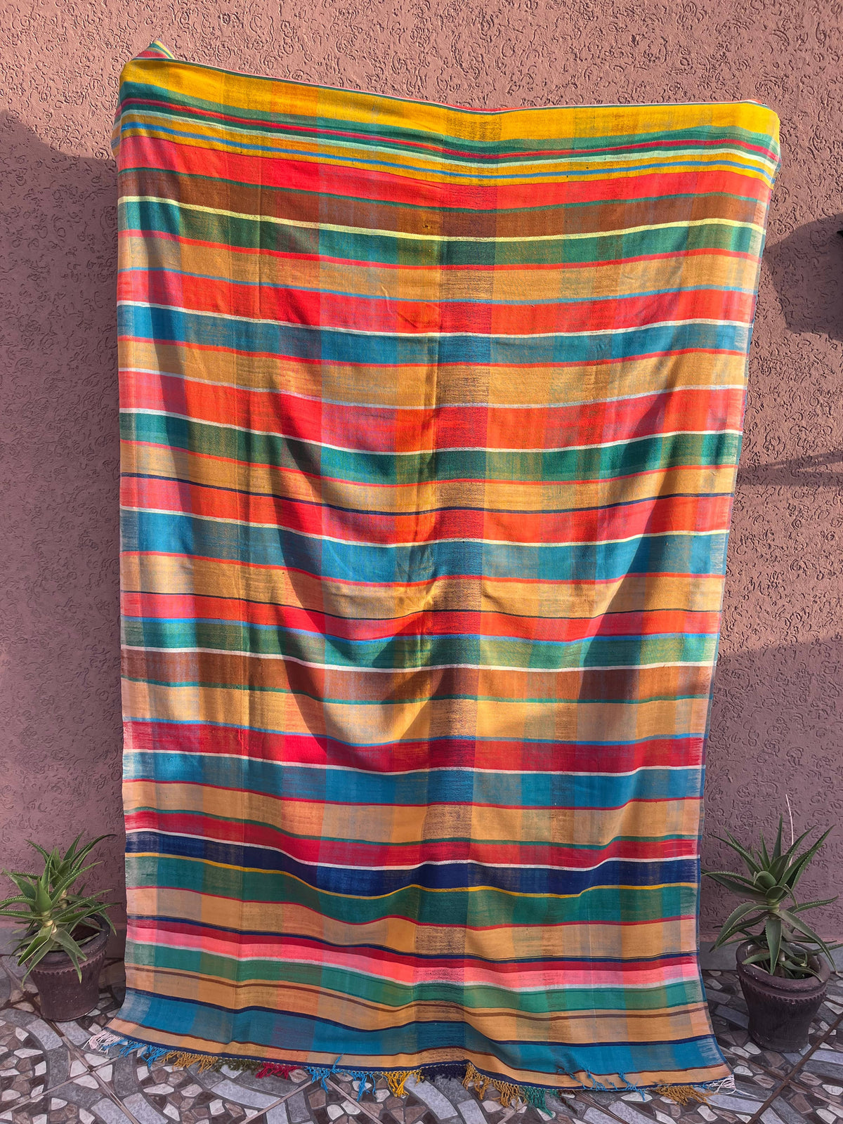 Handwoven Berber Throw & Quilts – A One-of-a-Kind Moroccan Treasure