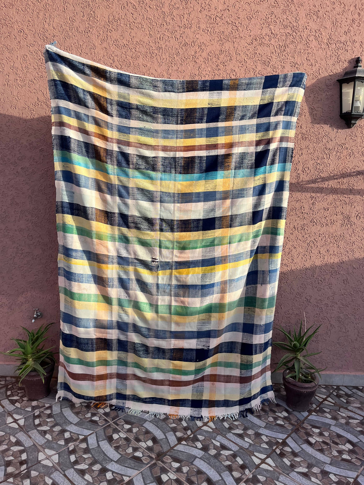 Handwoven Berber Throw & Quilts – A One-of-a-Kind Moroccan Treasure