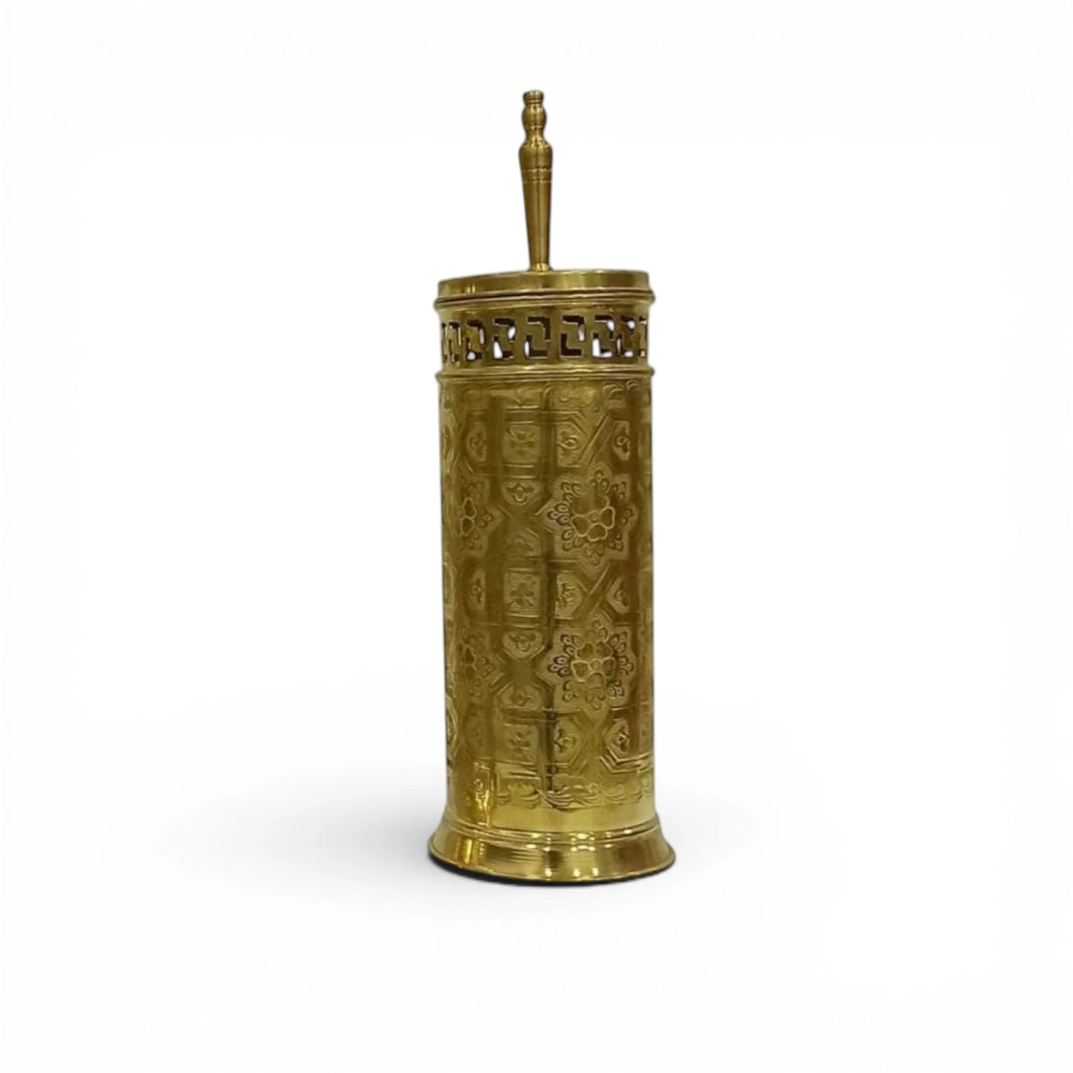 brass toilet brush holder handmade bathroom set