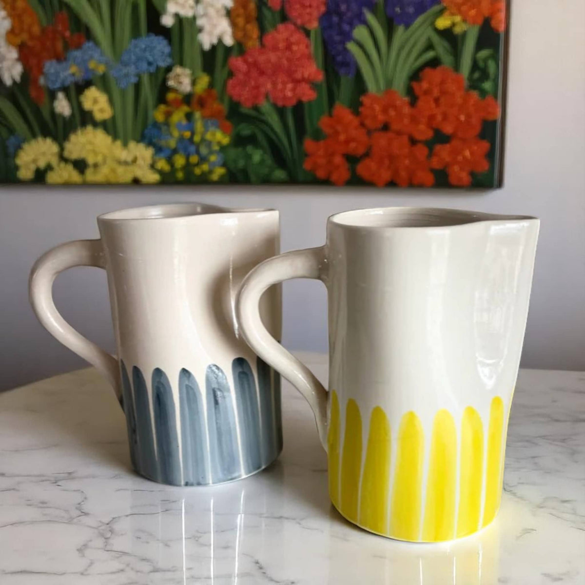 Handmade & Handpainted Carafe (18 cm)
