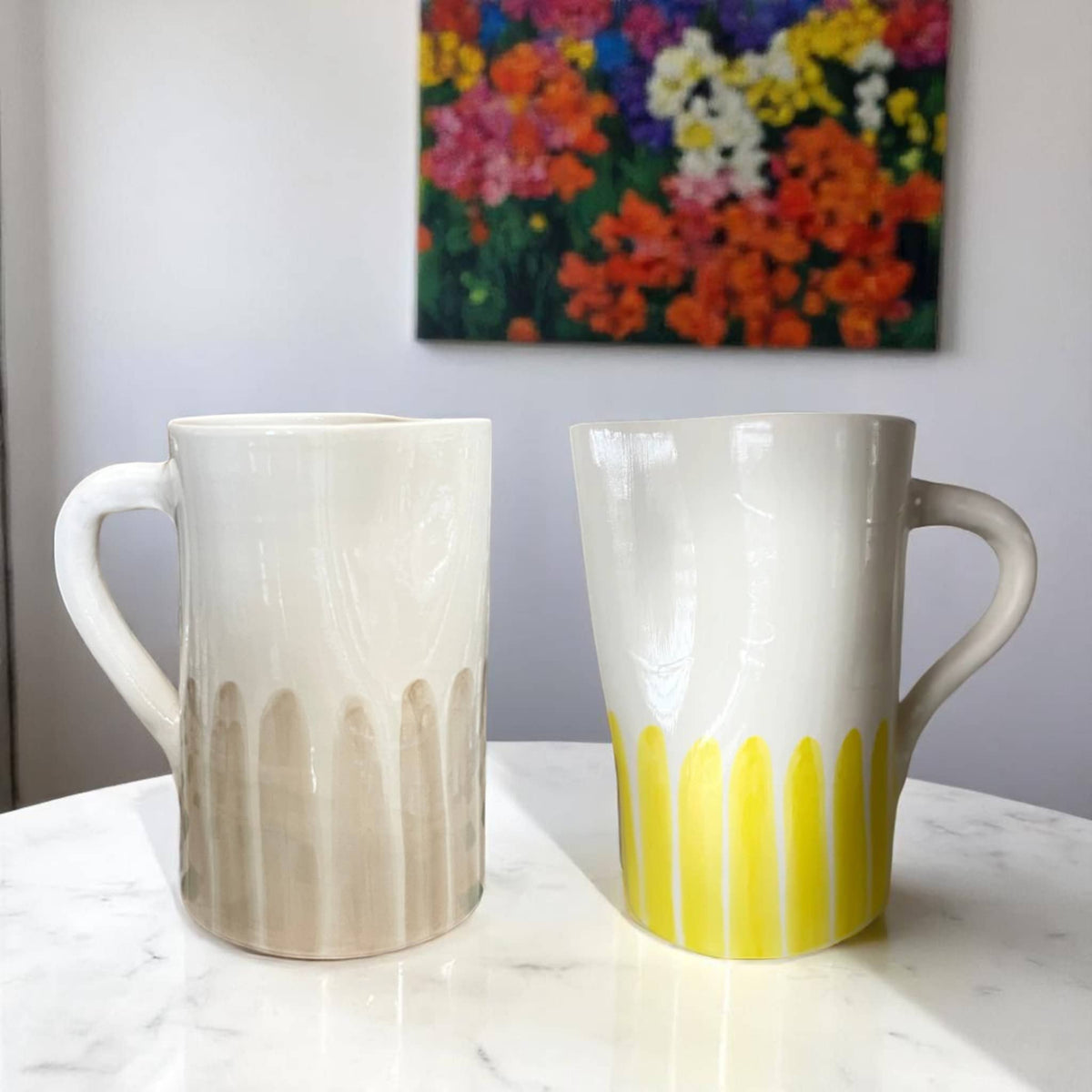Handmade & Handpainted Carafe (18 cm)