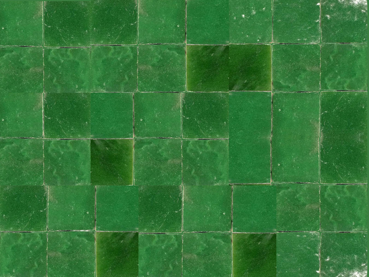 Green Zellige | Square