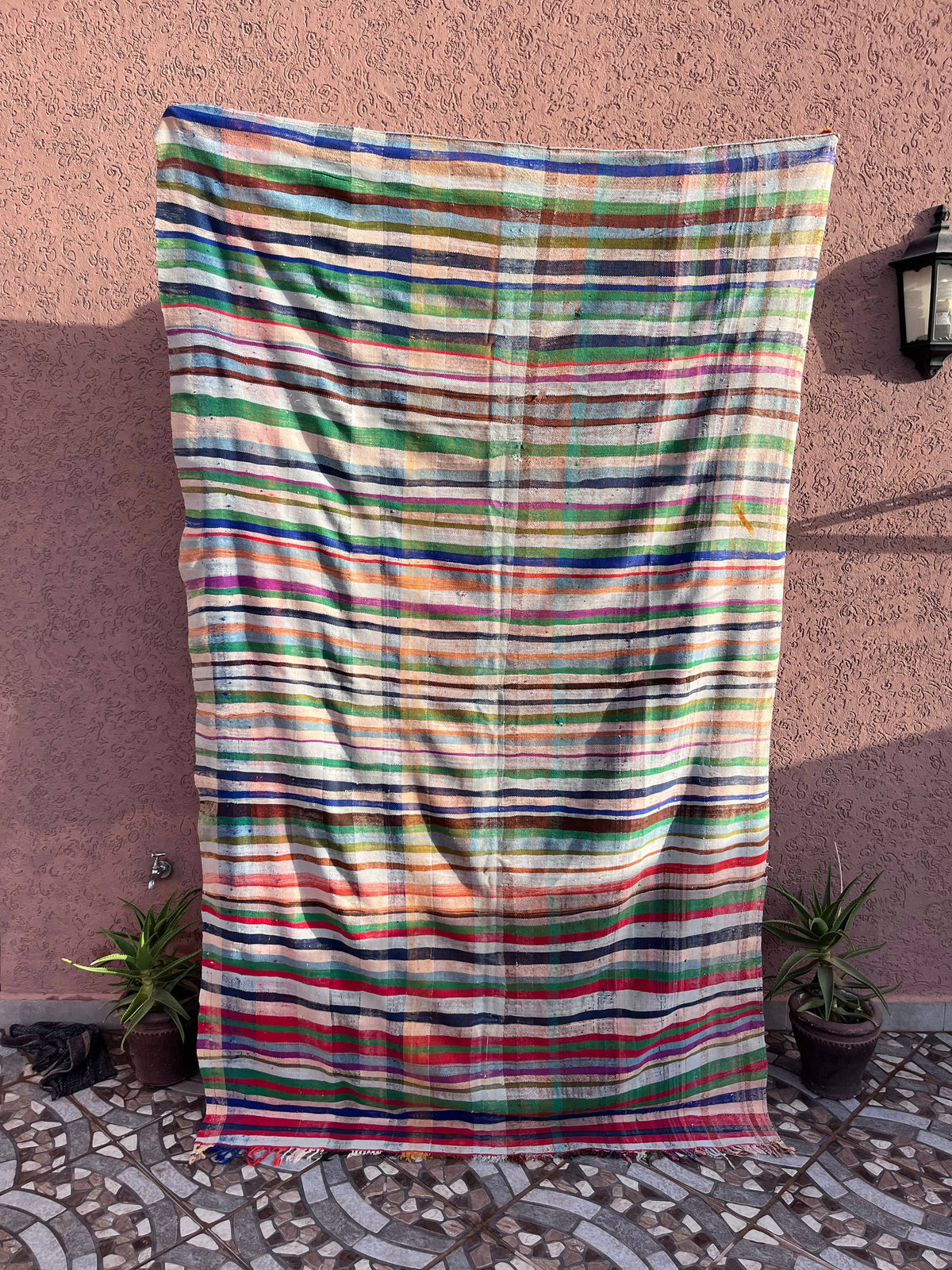 Handwoven Berber Throw & Quilts – A One-of-a-Kind Moroccan Treasure