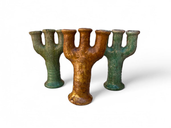 Large 3-Branch Candlestick Holder