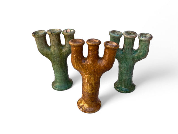 Large 3-Branch Candlestick Holder