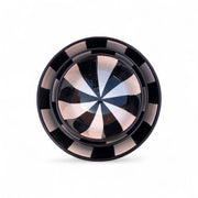 Handpainted Black & White Fes Moroccan Bowls (Set of 3 - 17/20/25 cm Diameter)
