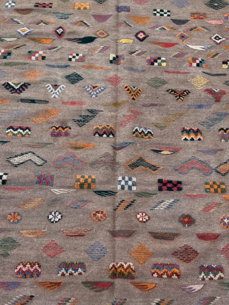 Handwoven Moroccan Kilim Rug