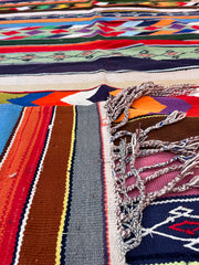 colorful Kilim rug