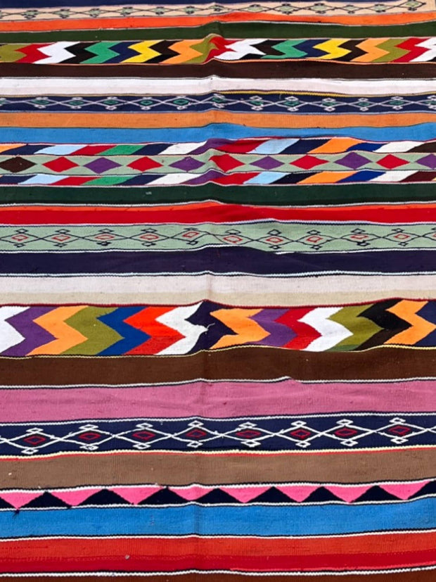 colorful Kilim rug