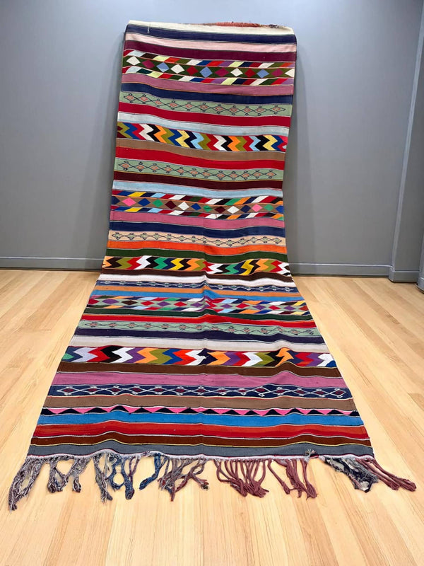 colorful Kilim rug