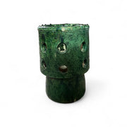 Tamegroute Pierced Cache-Pot – Green or Mustard Yellow