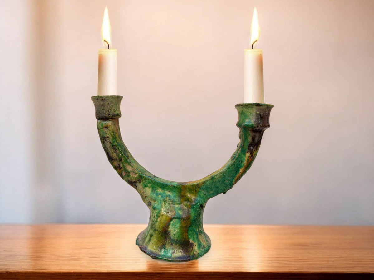Crescent Candle Holder