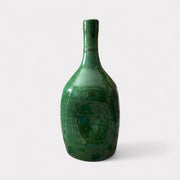 Add Natural Serenity with This Handcrafted Green Vase (24 cm)