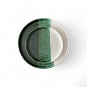 Handmade Green & White Speckled Moroccan Plates