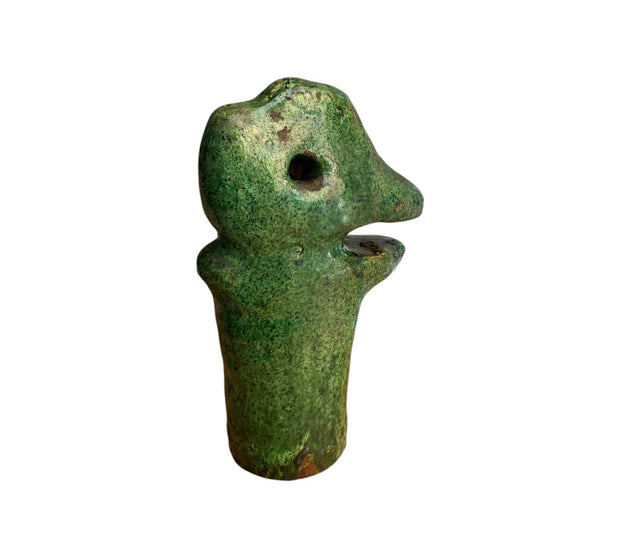 Green Tamegroute Creature Sculpture