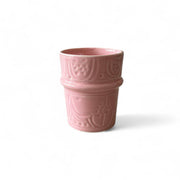 Hand-Engraved Moroccan Ceramic Cups – Set of 6