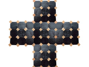 Handcrafted Black & Natural Moroccan Zellige Tiles