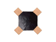 Handcrafted Black & Natural Moroccan Zellige Tiles