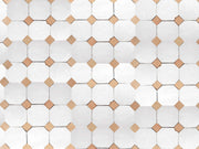 Handcrafted White & Natural Moroccan Zellige Tiles