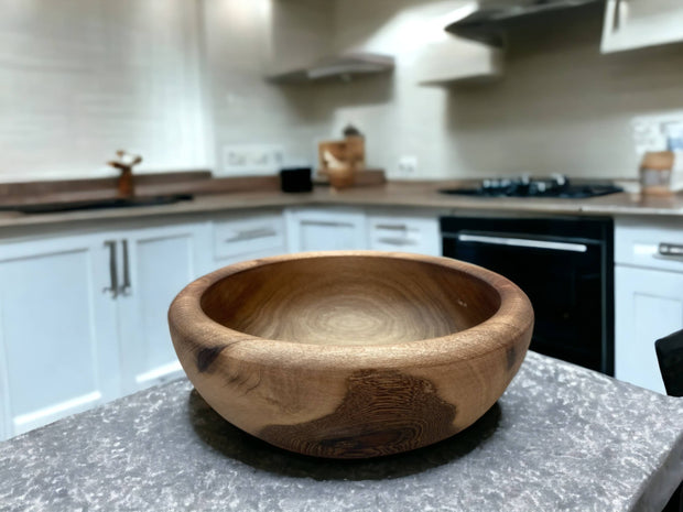Set Of 3 Handmade Moroccan Walnut Wood Bowl