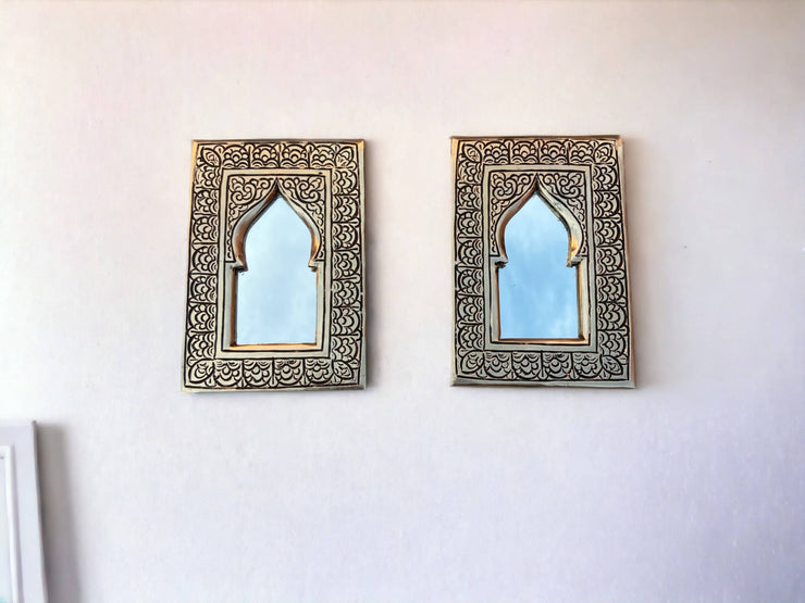 Moroccan Handmade Wall Mirror, Patina Brass Wall Mirror, Wall Hanging Mirror, Decor Mirror, Wall Mirrors, Bathroom Mirror, Mirror Wall Decor