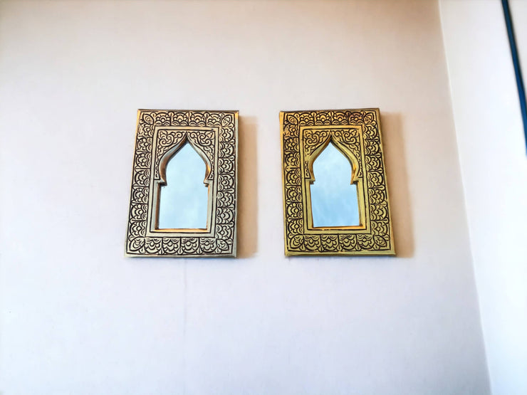 Moroccan Handmade Wall Mirror, Patina Brass Wall Mirror, Wall Hanging Mirror, Decor Mirror, Wall Mirrors, Bathroom Mirror, Mirror Wall Decor