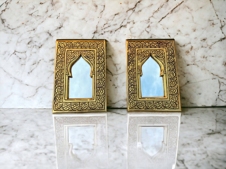 Moroccan Handmade Wall Mirror, Patina Brass Wall Mirror, Wall Hanging Mirror, Decor Mirror, Wall Mirrors, Bathroom Mirror, Mirror Wall Decor