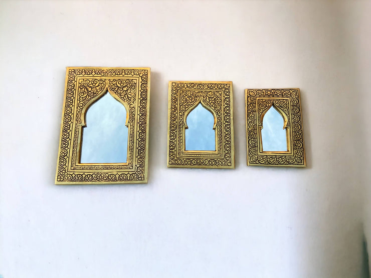 Moroccan Handmade Wall Mirror, Patina Brass Wall Mirror, Wall Hanging Mirror, Decor Mirror, Wall Mirrors, Bathroom Mirror, Mirror Wall Decor