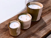 Luxury Moroccan 50/50 Ochre Glaze Tamegroute Scented Soy Wax Candle