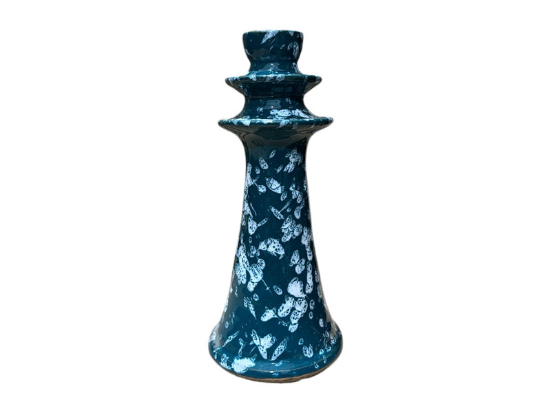 Moroccan Ceramic Candle Holders – Hand-Painted Artisan Decor