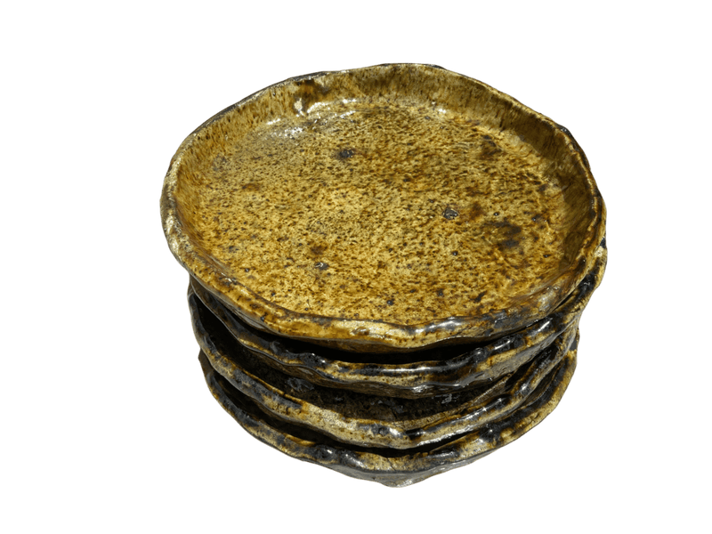 tamegroute pottery  Tamegroute Plates  serving size plate  Serving Pottery  serving Plates  rustic plates pottery  rustic plates  pottery  Plates set pottery  Plates set  plate ceramic  Pedestal Plates  nesting Plates  dish  Dinning  Decorative Plate  Ceramic Plates