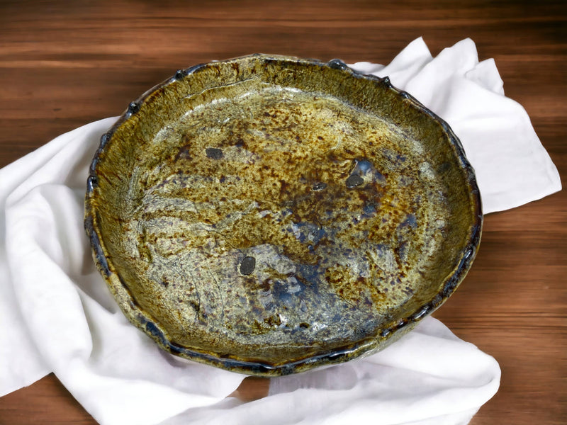 tamegroute pottery  Tamegroute Plates  serving size plate  Serving Pottery  serving Plates  rustic plates pottery  rustic plates  pottery  Plates set pottery  Plates set  plate ceramic  Pedestal Plates  nesting Plates  dish  Dinning  Decorative Plate  Ceramic Plates