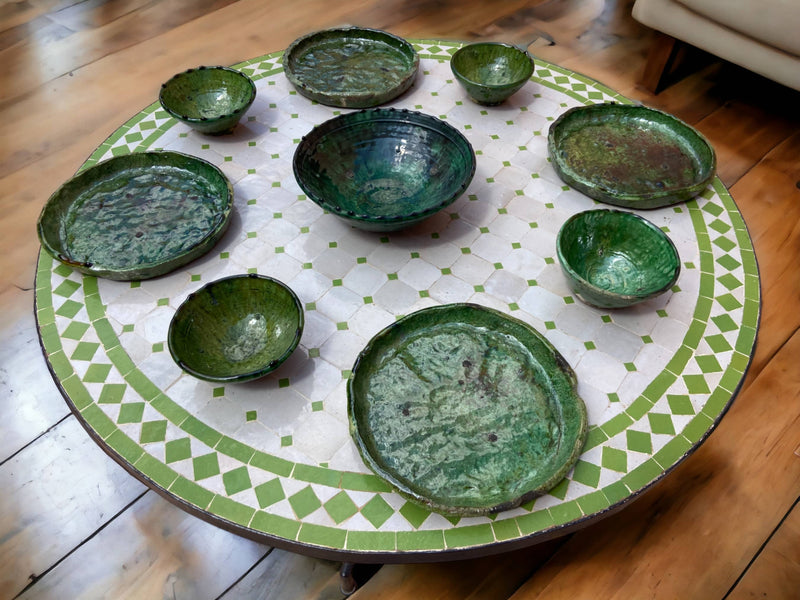 tamegroute pottery  Tamegroute Plates  tamegroute  serving size plate  Serving Pottery  serving Plates  rustic plates pottery  rustic plates  pottery  Plates set pottery  Plates set  plate ceramic  Pedestal Plates  nesting Plates  dish  Dinning  Decorative Plate  Ceramic Plates