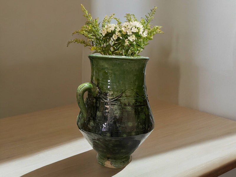 Moroccan Vintage Tamegroute Earring Vase