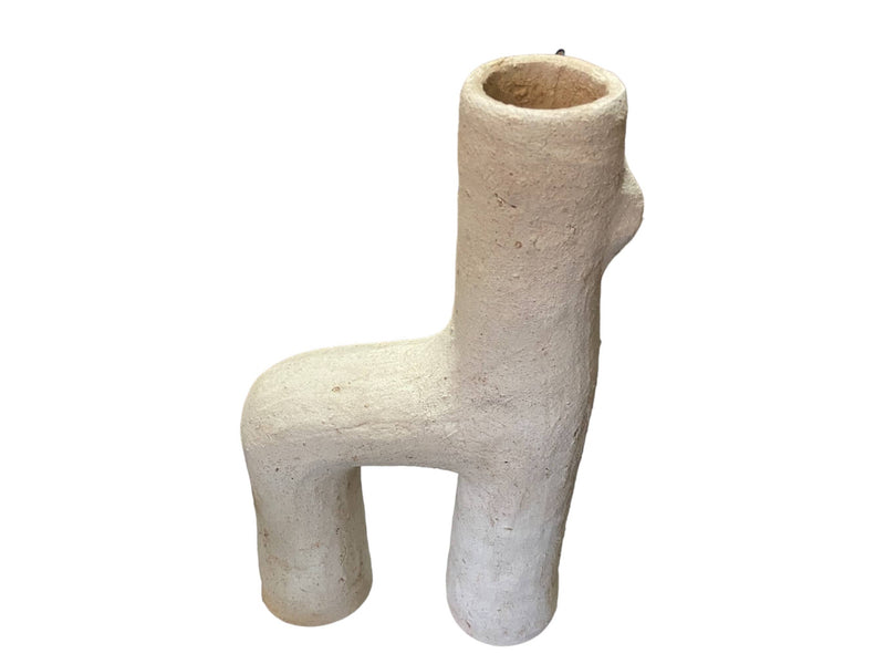 Handmade Unglazed Sculptural Tamegroute Vessel