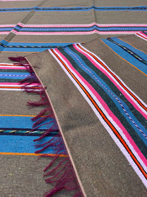 Handwoven Moroccan Cotton Throws and Quilts