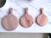 Variety of Wooden Chopping Boards: Walnut Wood Cutting Boards in Round Shapes - Ideal for All Sizes, Perfect House Gift