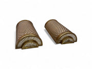 Set of 2 Moroccan Brass Wall Sconces 