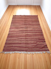 Vintage Moroccan Kilim Rug – Handwoven Wool – 200 x 98 cm