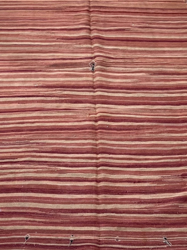 Vintage Moroccan Kilim Rug – Handwoven Wool – 200 x 98 cm