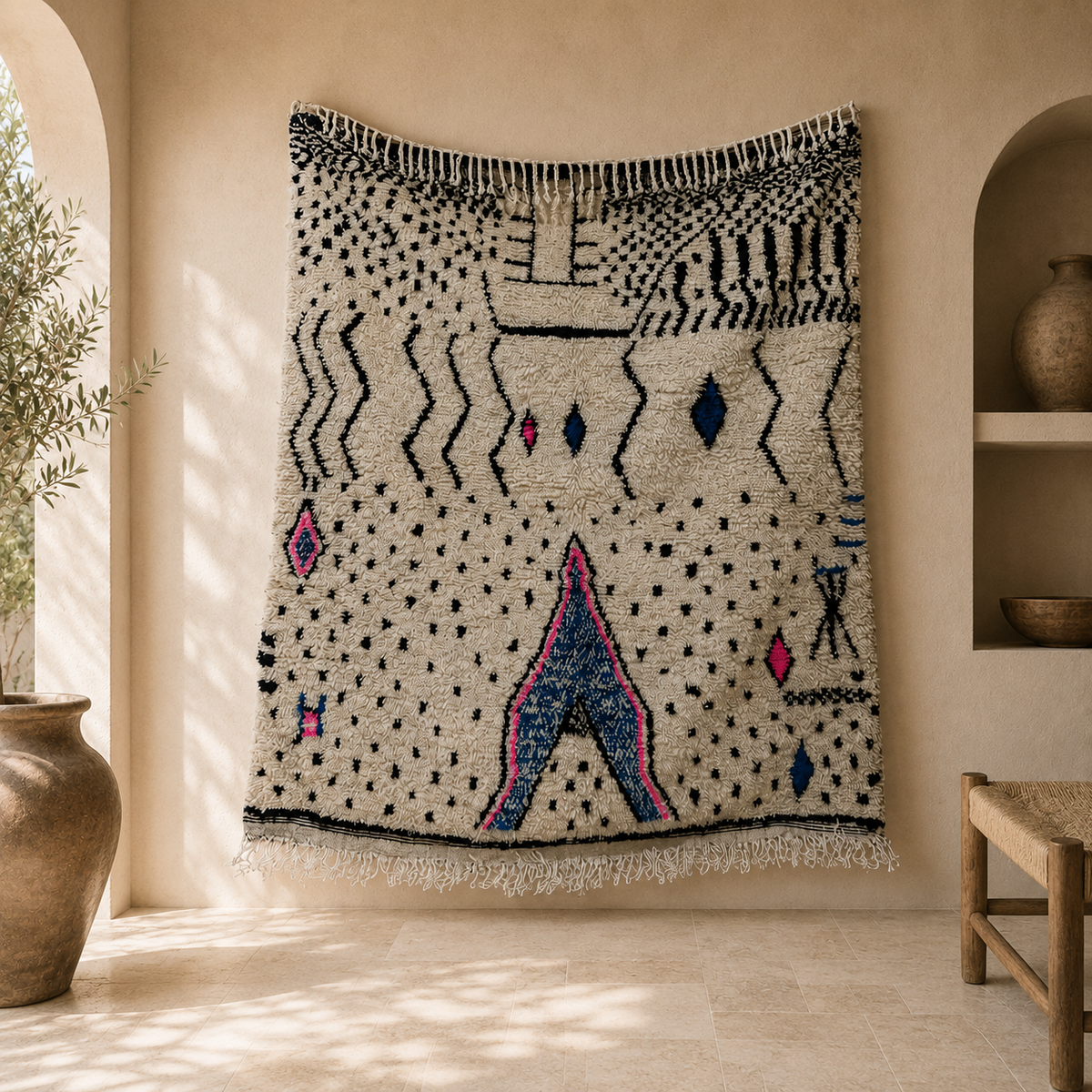 Moroccan Azilal Carpet