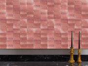 Blushing Mistress Bejmat Zellige Tile – 2"x6" Handmade Moroccan Tile