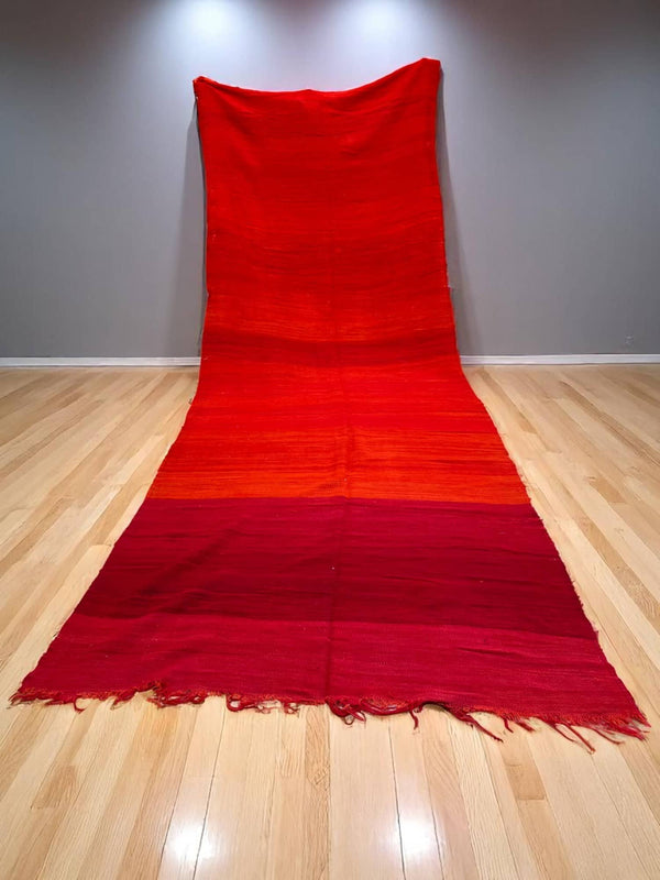 Handwoven Moroccan Kilim Rug 