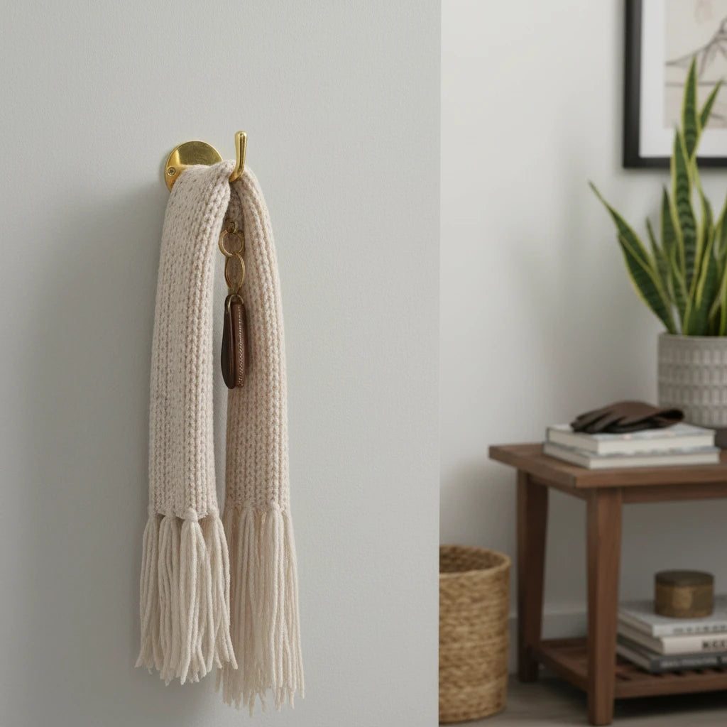 brass coat hook wall mounted modern