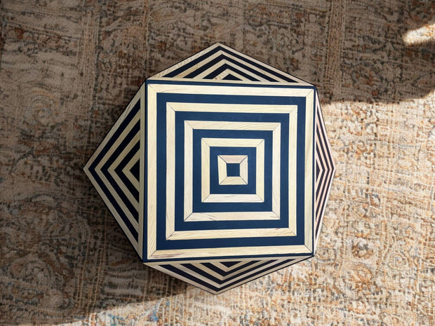 Cedar Wood Side Table